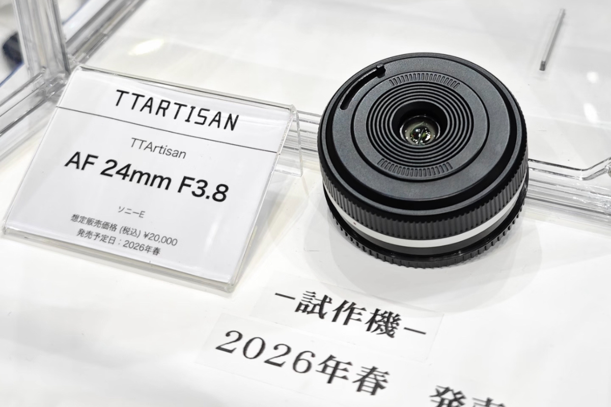 TTArtisan AF 24mm F3.8 Mini Pancake Lens is coming soon
