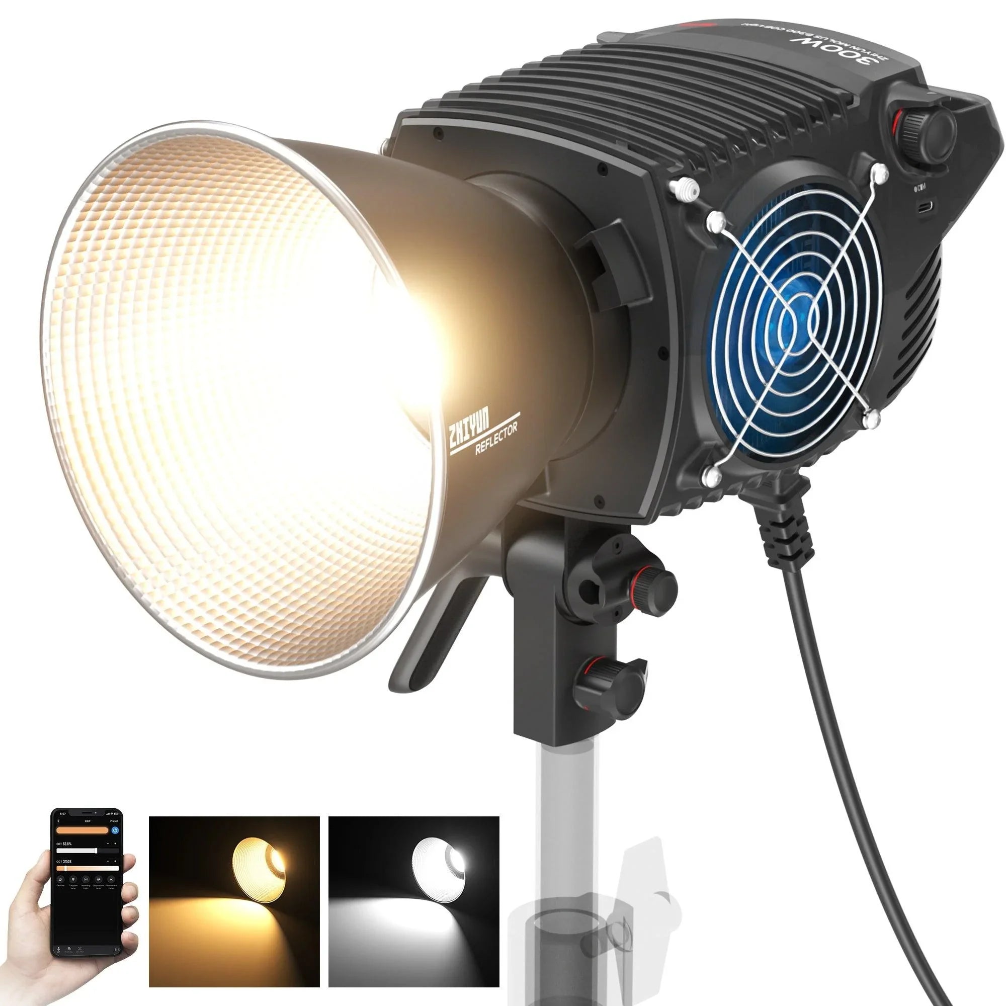 ZHIYUN MOLUS B100/B200/B300/B500 Bi-Color COB Light - Vitopal