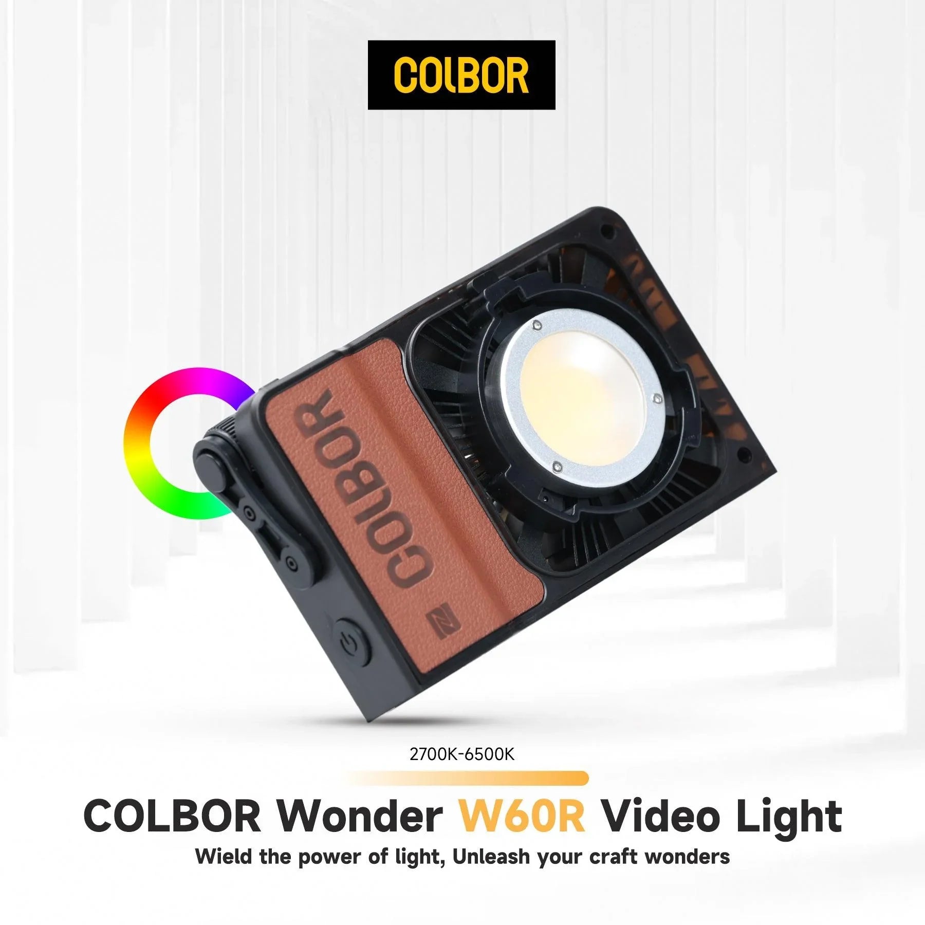 Colbor W60R Portable RGB LED Video Light - Vitopal