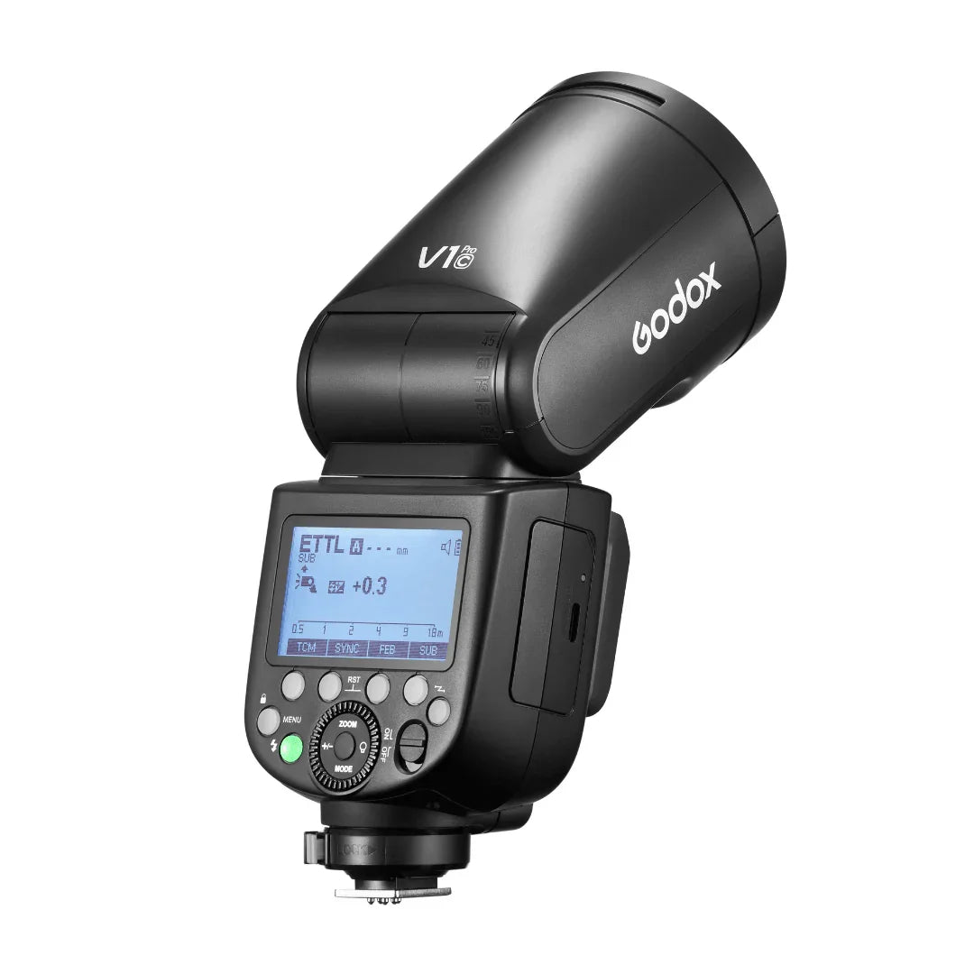 Godox V1Pro TTL Li-ion Round Head Camera Flash - Vitopal