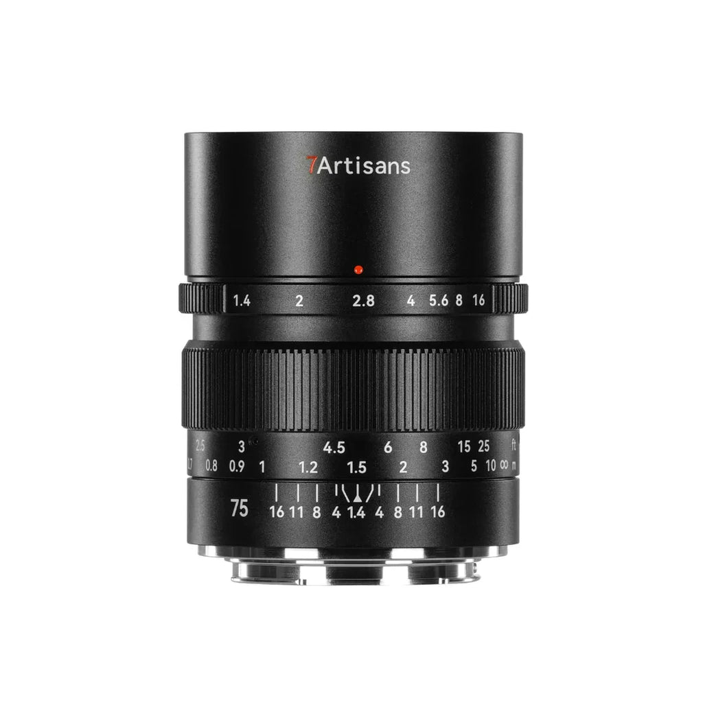 7artisans 75mm F1.4 Full Frame Large Aperture Lens