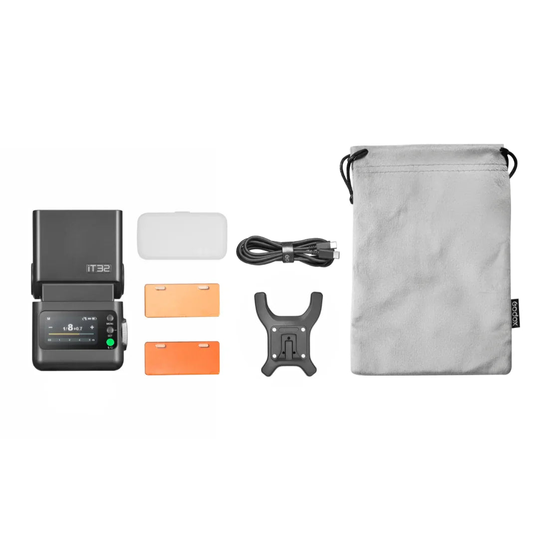 Godox iT32 TTL Camera Flash with X5 Wireless Flash Trigger