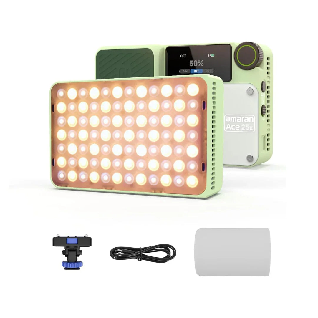 Amaran Ace 25x Bi-Color LED Panel Light - Vitopal