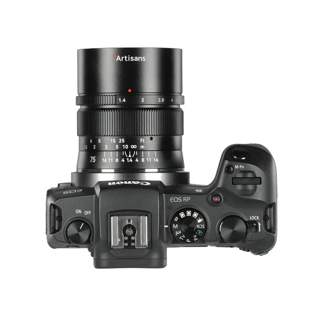7artisans 75mm F1.4 Full Frame MF Lens
