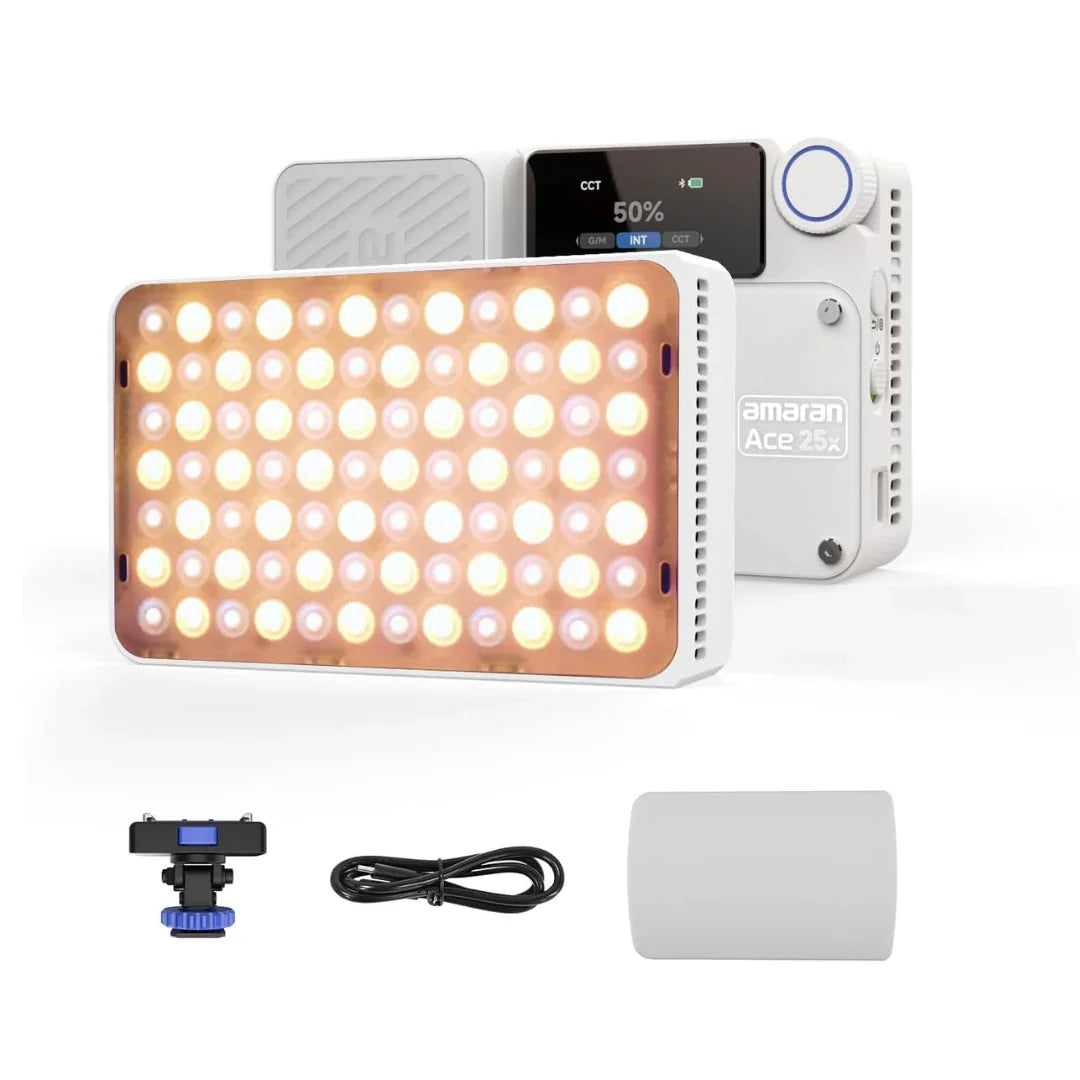 Amaran Ace 25x Bi-Color LED Panel Light - Vitopal