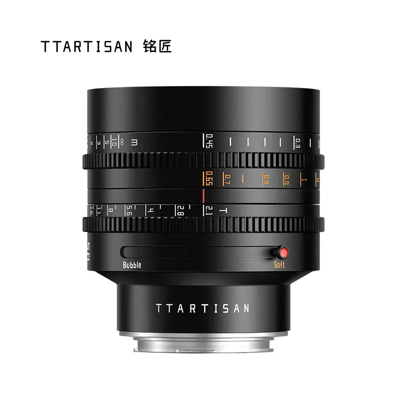 TTartisan 50mm T2.1 Dual-Bokeh Cine Lens