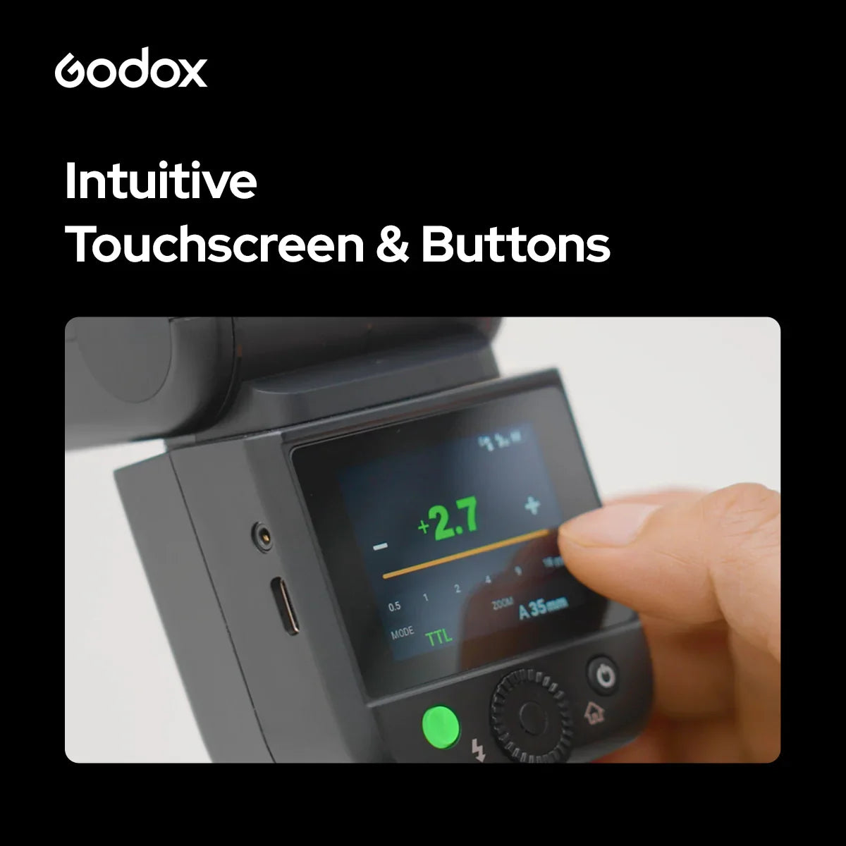 Godox V480 TTL Li-ion Camera Flash