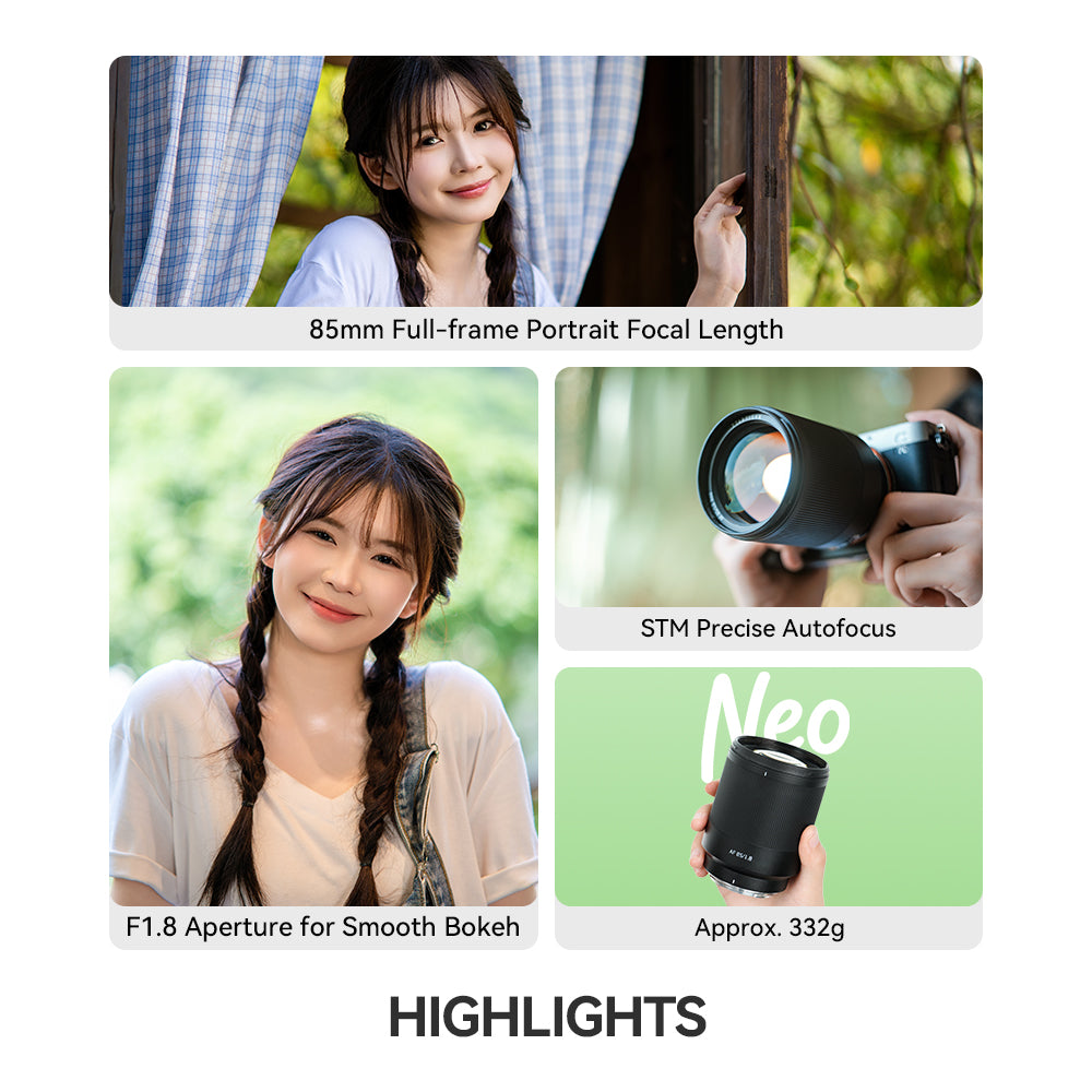 TTARTISAN AF 85mm F1.8 Neo Full Frame Lens