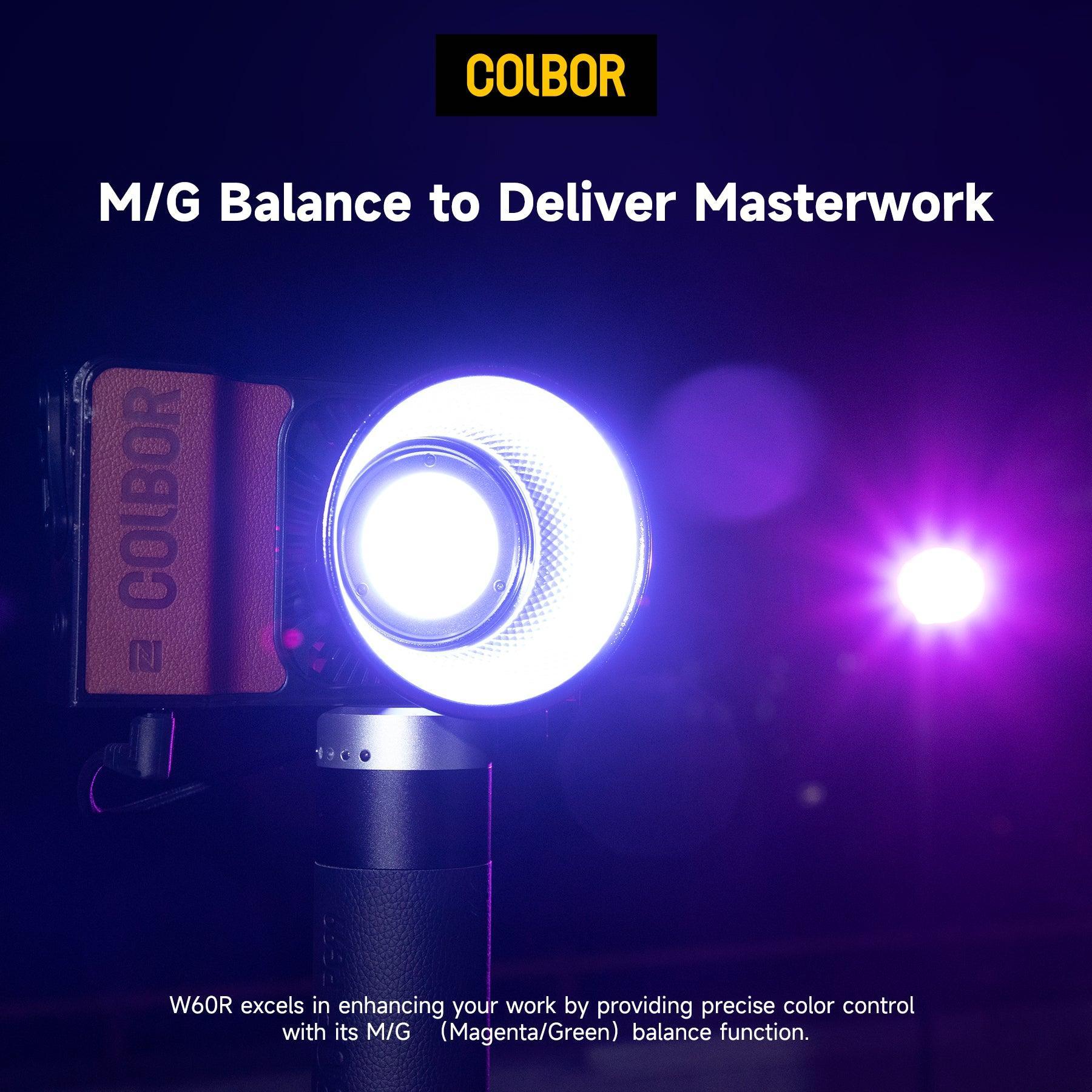 Colbor W60R Portable RGB LED Video Light - Vitopal