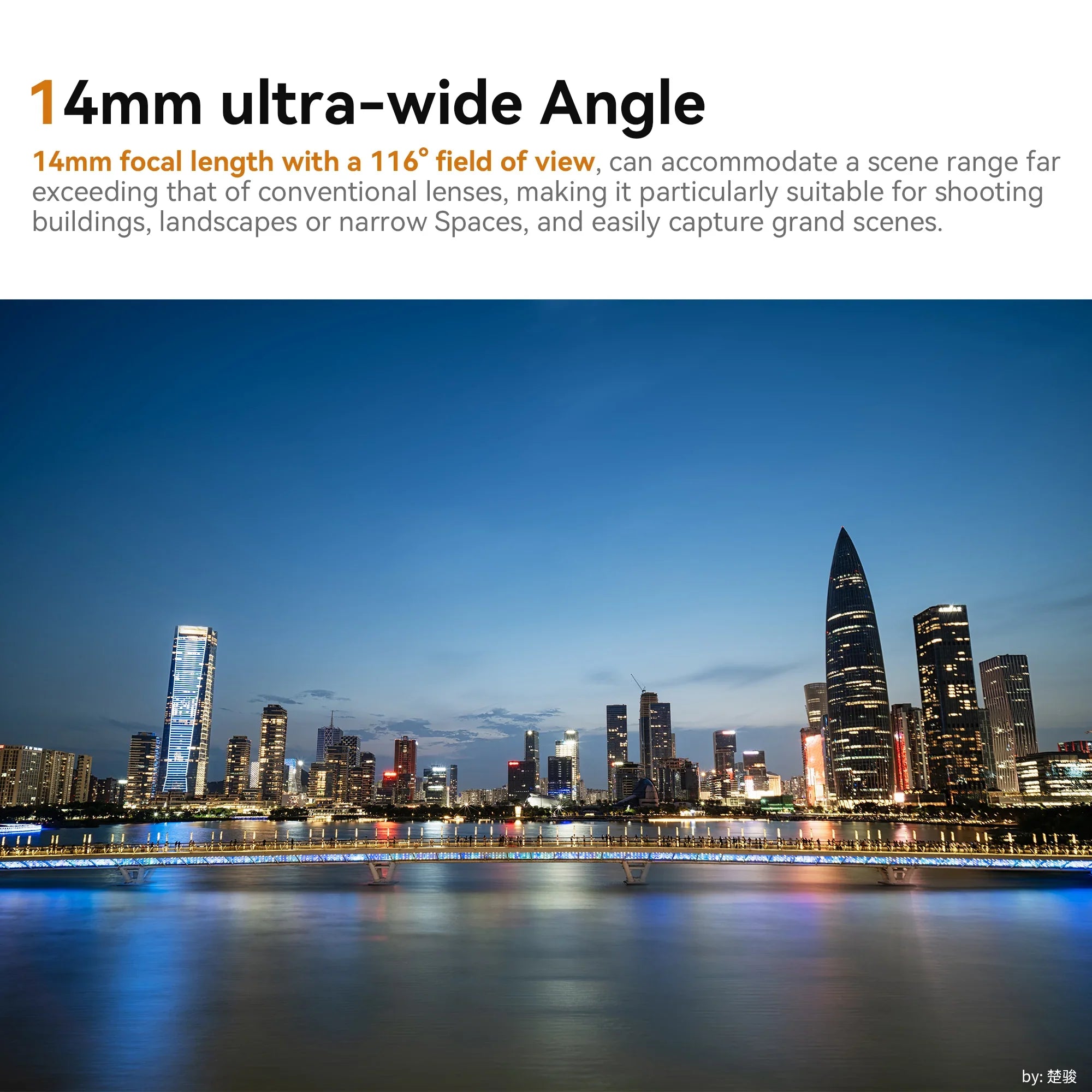 7artisans 14mm F2.8 Ultra Wide Full Frame MF Lens