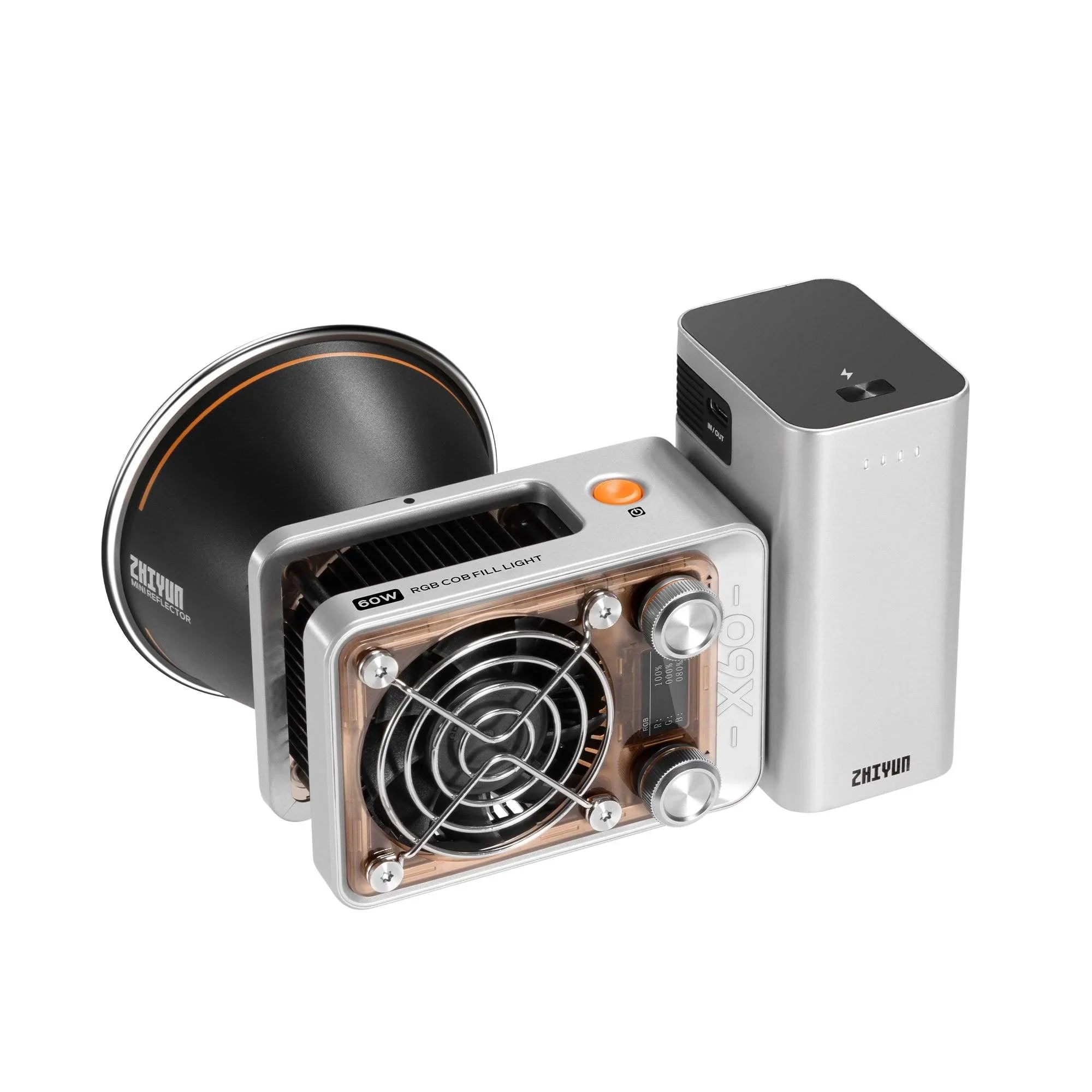 ZHIYUN Molus X60 Full-Color RGB LED Video Light - Vitopal