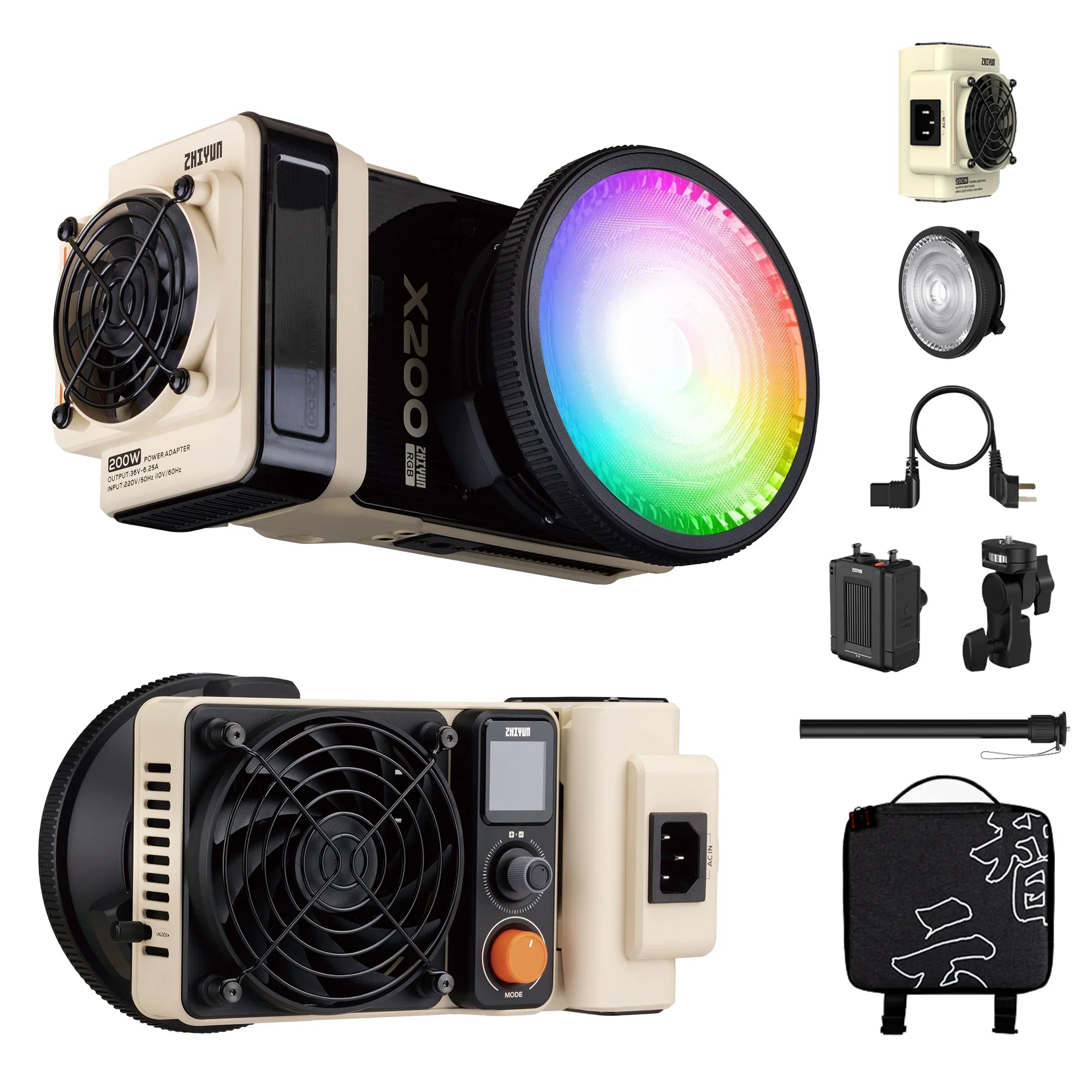 Zhiyun MOLUS X200RGB COB LED Light