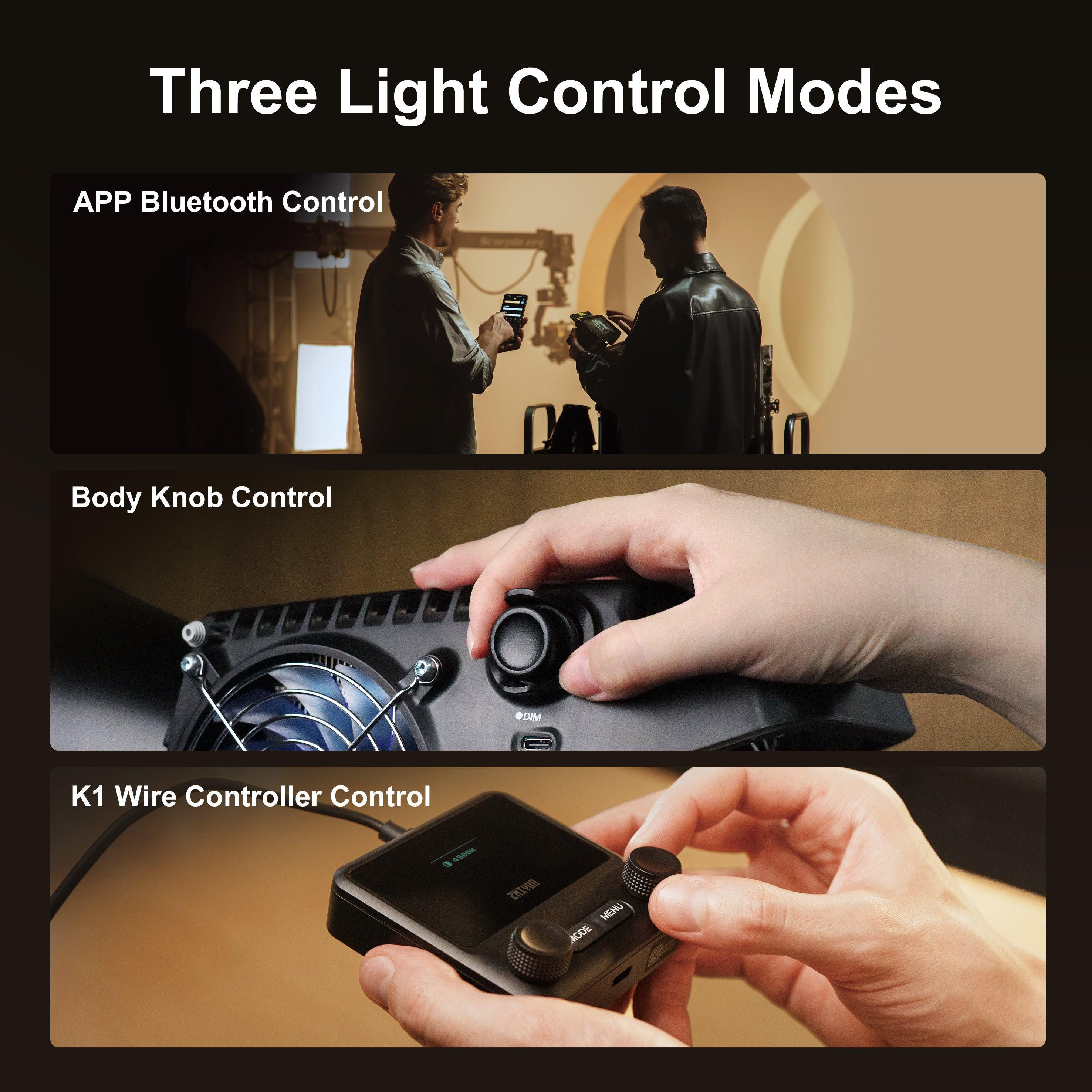 ZHIYUN MOLUS B100/B200/B300/B500 Bi-Color COB Light - Vitopal