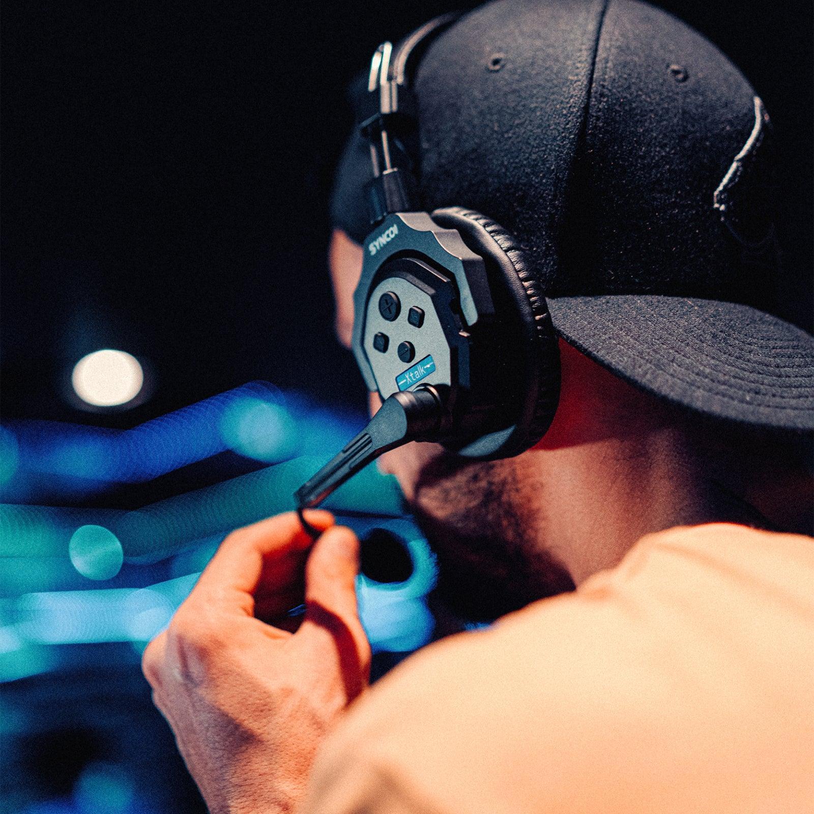 SYNCO XTalk 2.4GHz Wireless Intercom Headset System for Filmmaking - Vitopal