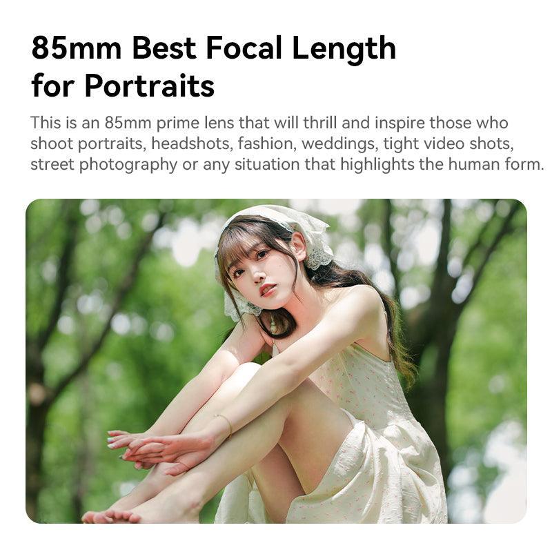 7artisans AF 85mm F1.8 Full Frame Portrait Lens for Sony E - Vitopal