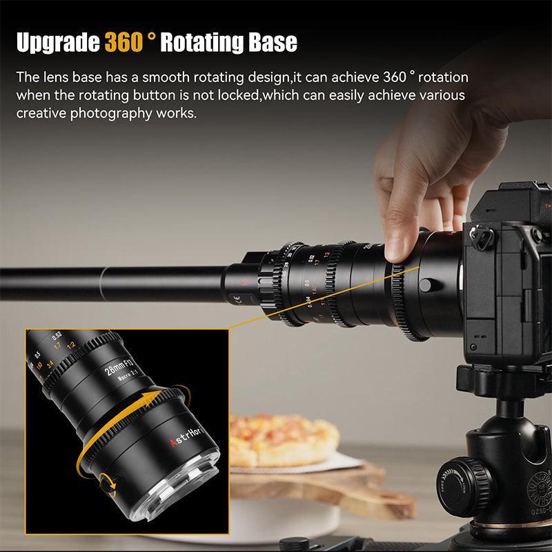 AstrHori 28mm F13 2X 360° Rotating Macro Probe Lens - Vitopal