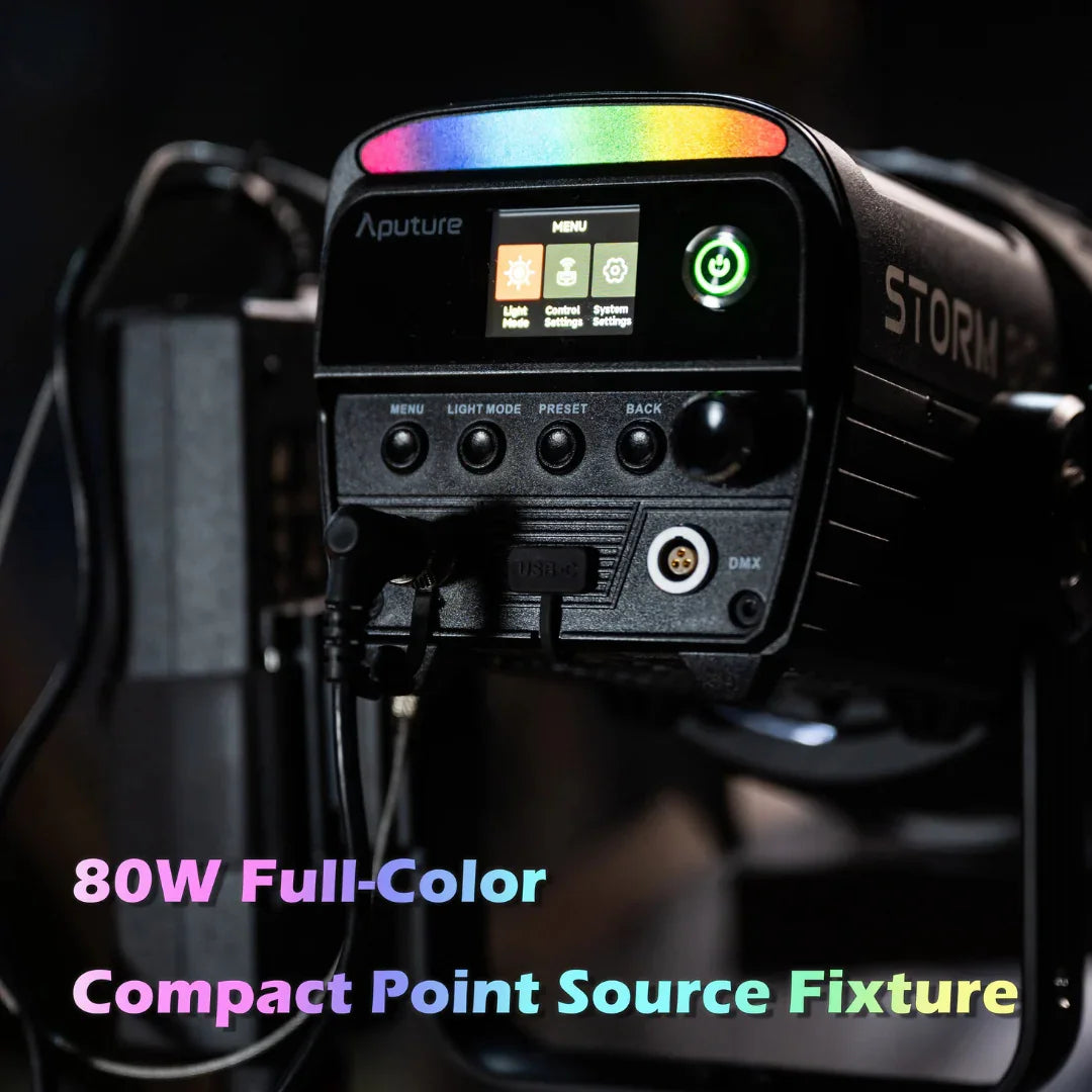 Aputure Storm 80c LED Monolight - Vitopal