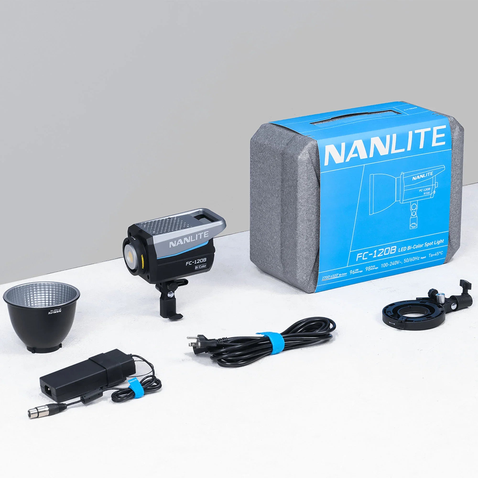 Nanlite FC-120B Bi-Color LED Spotlight - Vitopal