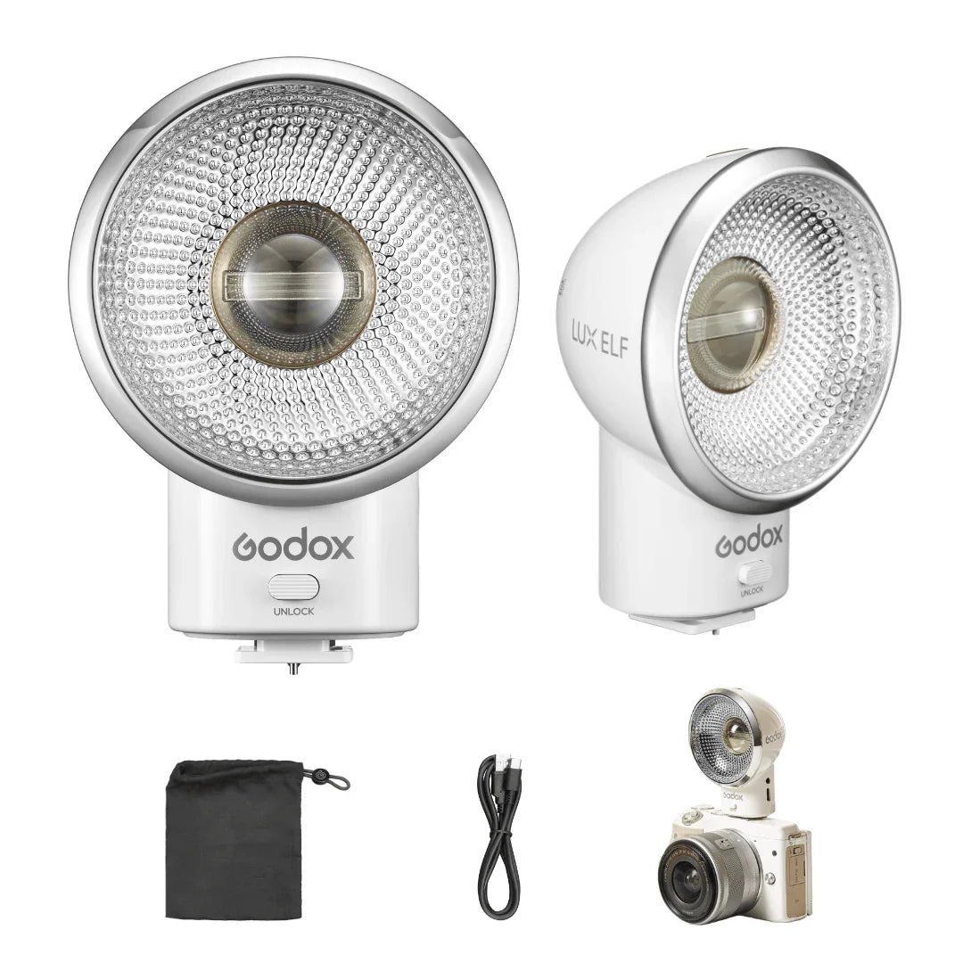 Godox Lux Elf Retro Camera Flash - Vitopal