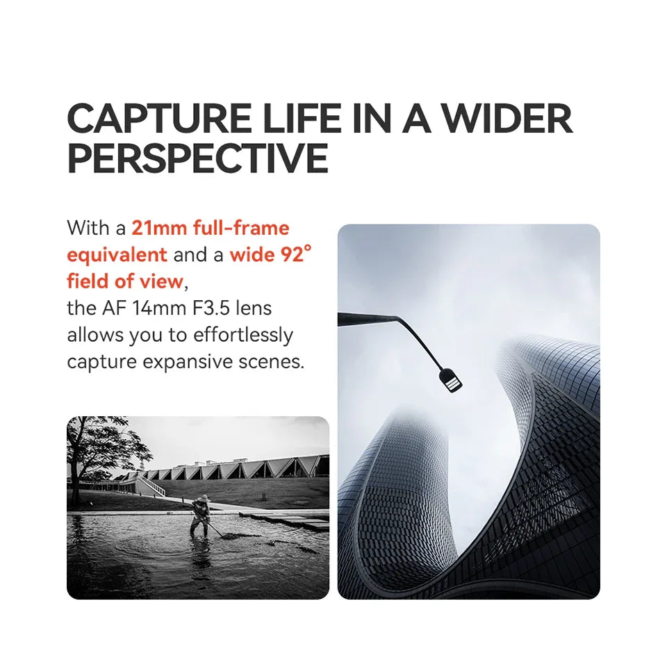 TTartisan AF 14mm F3.5 APS-C Prime Lens - Vitopal