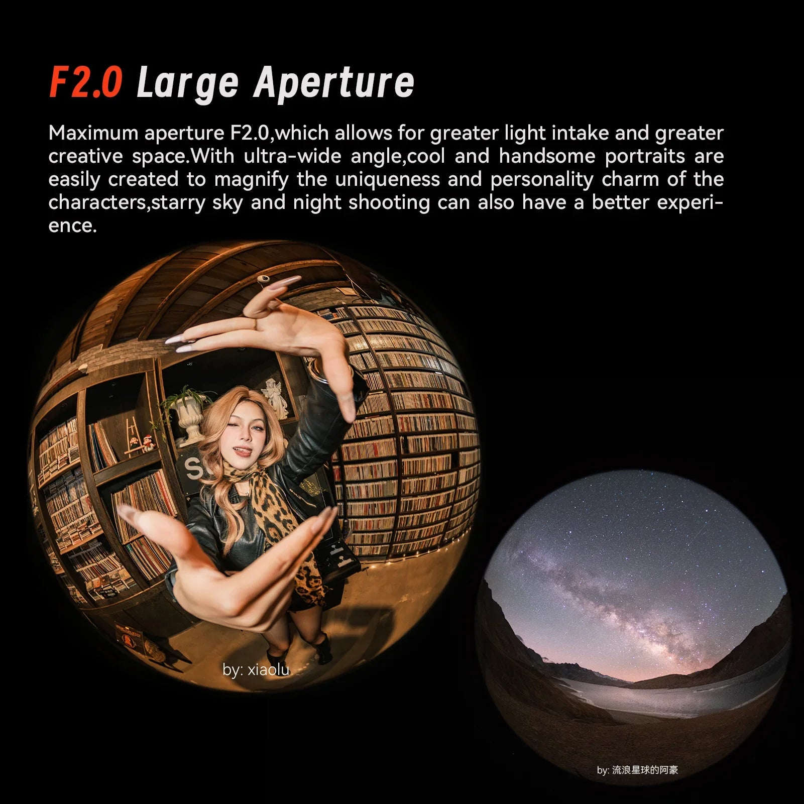 AstrHori 6.5mm F2.0 Circular Fisheye Lens - Vitopal