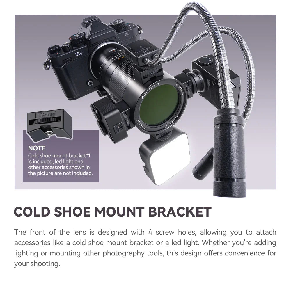 TTartisan 100mm F2.8 2X Macro Full Frame Lens - Vitopal