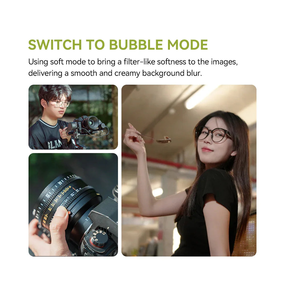 TTartisan 35mm T2.1 Dual-Bokeh Cine Lens - Vitopal