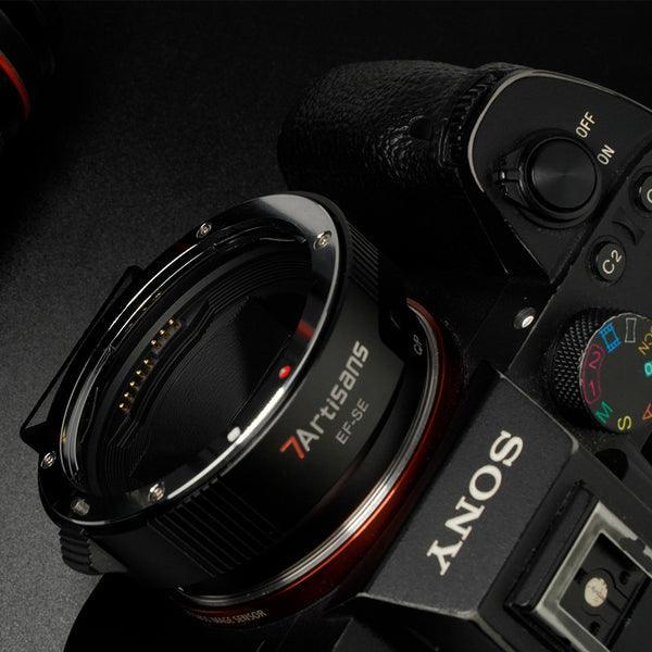 7artisans EF-SE Lens Adapter for Canon EF/EF-S Lens to Sony E-Mount Camera - Vitopal