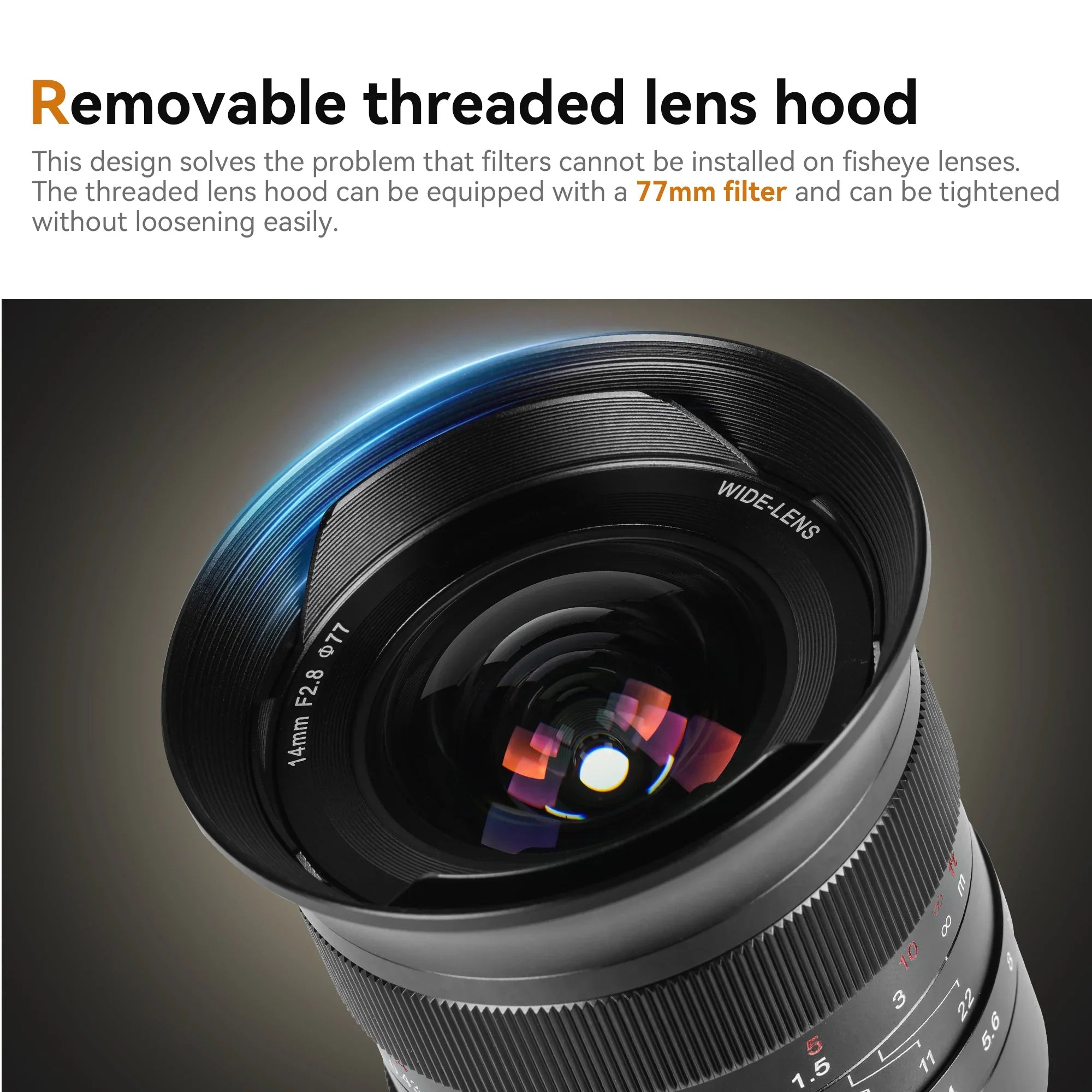 7artisans 14mm F2.8 Ultra Wide Full Frame MF Lens