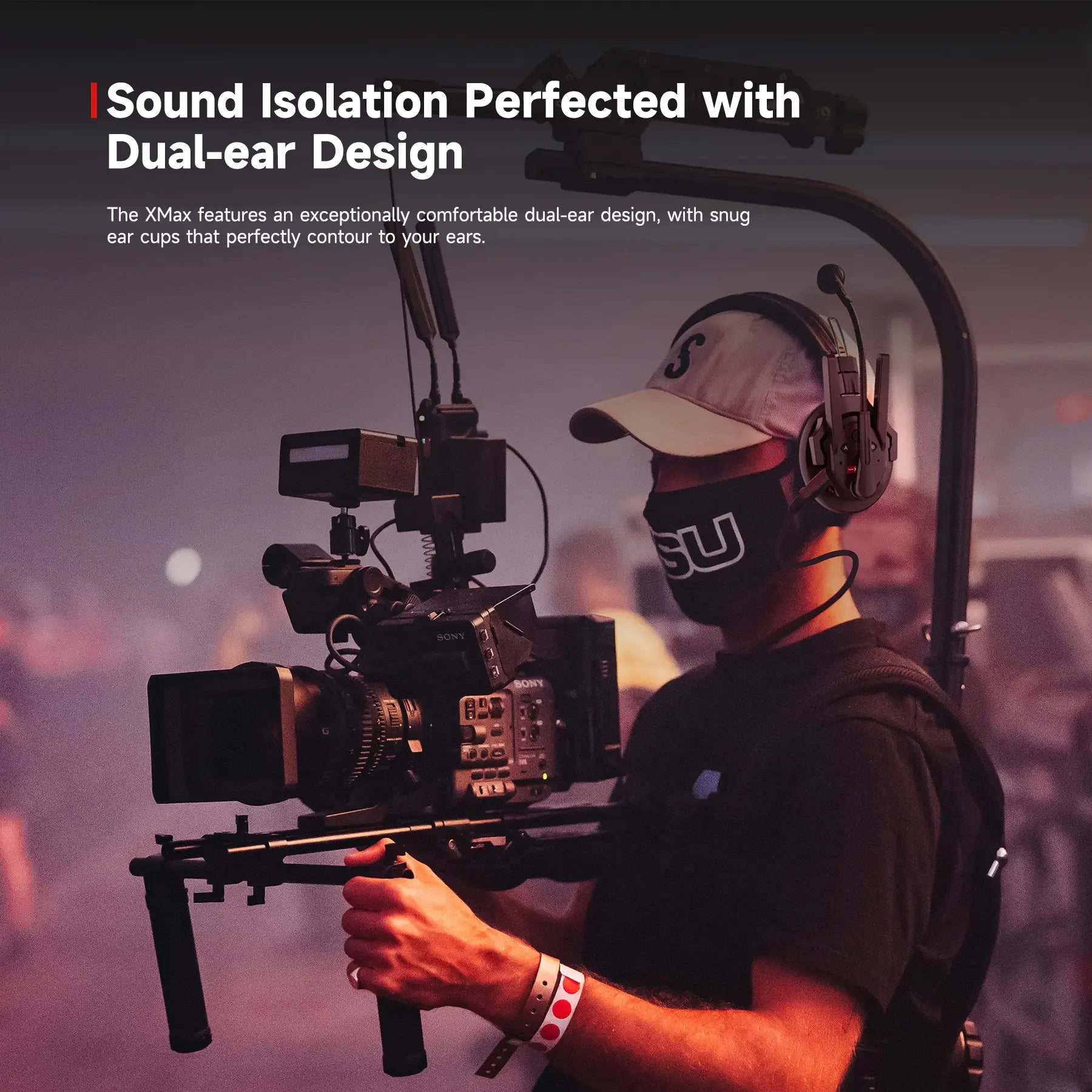 Synco Xtalk Xmax Wireless Intercom System Dual-ear Headsets - Vitopal