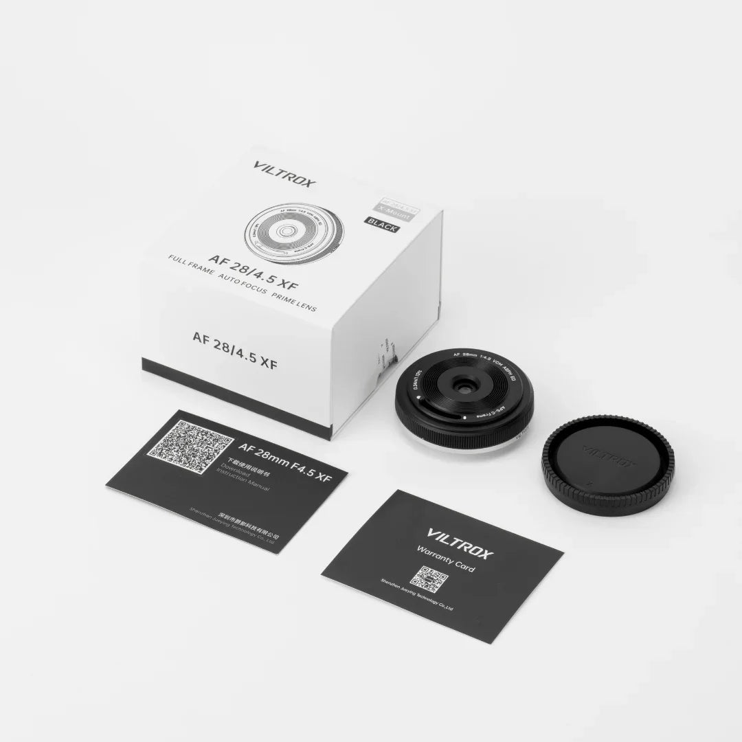 VILTROX 28mm F4.5 Pancake Lens for Fujifilm X-Mount - Vitopal