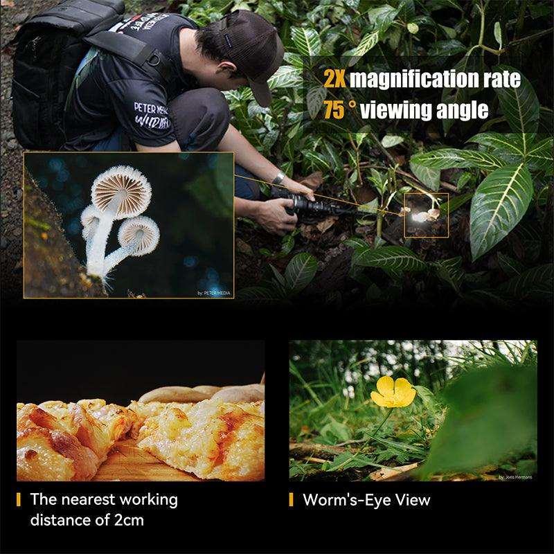 AstrHori 28mm F13 2X 360° Rotating Macro Probe Lens - Vitopal