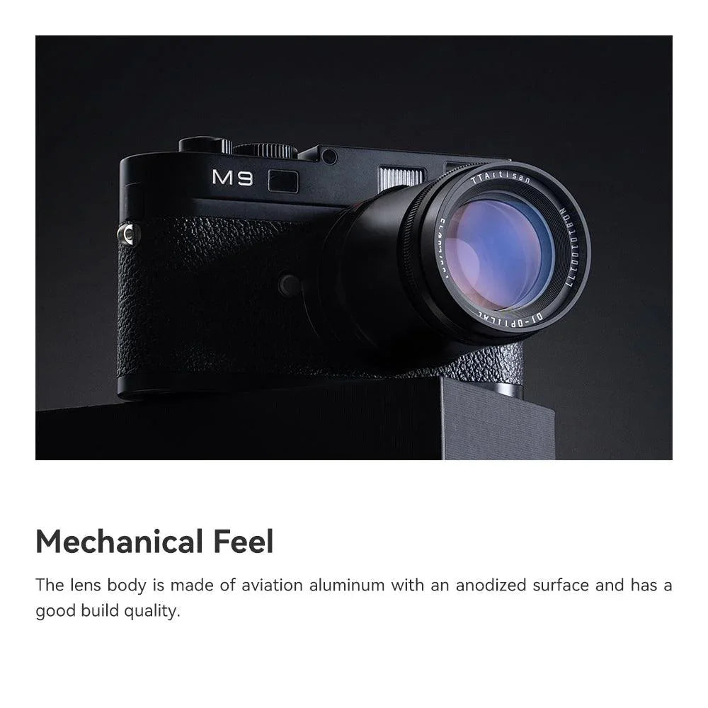 TTArtisan 100mm F2.8 Full Frame Bubble Bokeh Lens Compatible with Lecia M - Vitopal