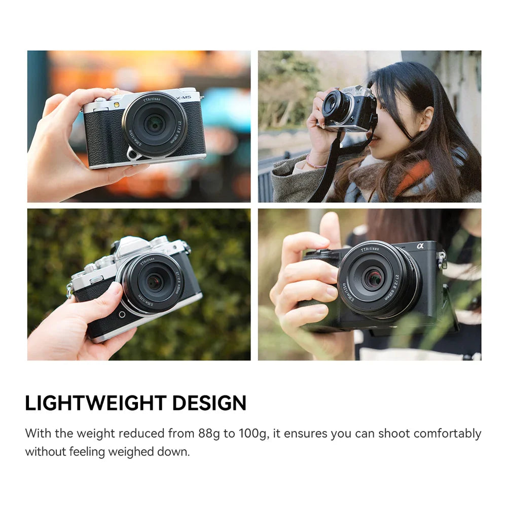 TTArtisan 27mm F2.8 Auto Focus APS-C Pancake Lens - Vitopal