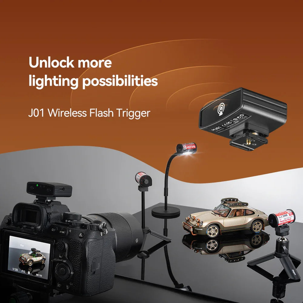 TTartisan M01 On-Camera Flash&J01 Wireless Trigger