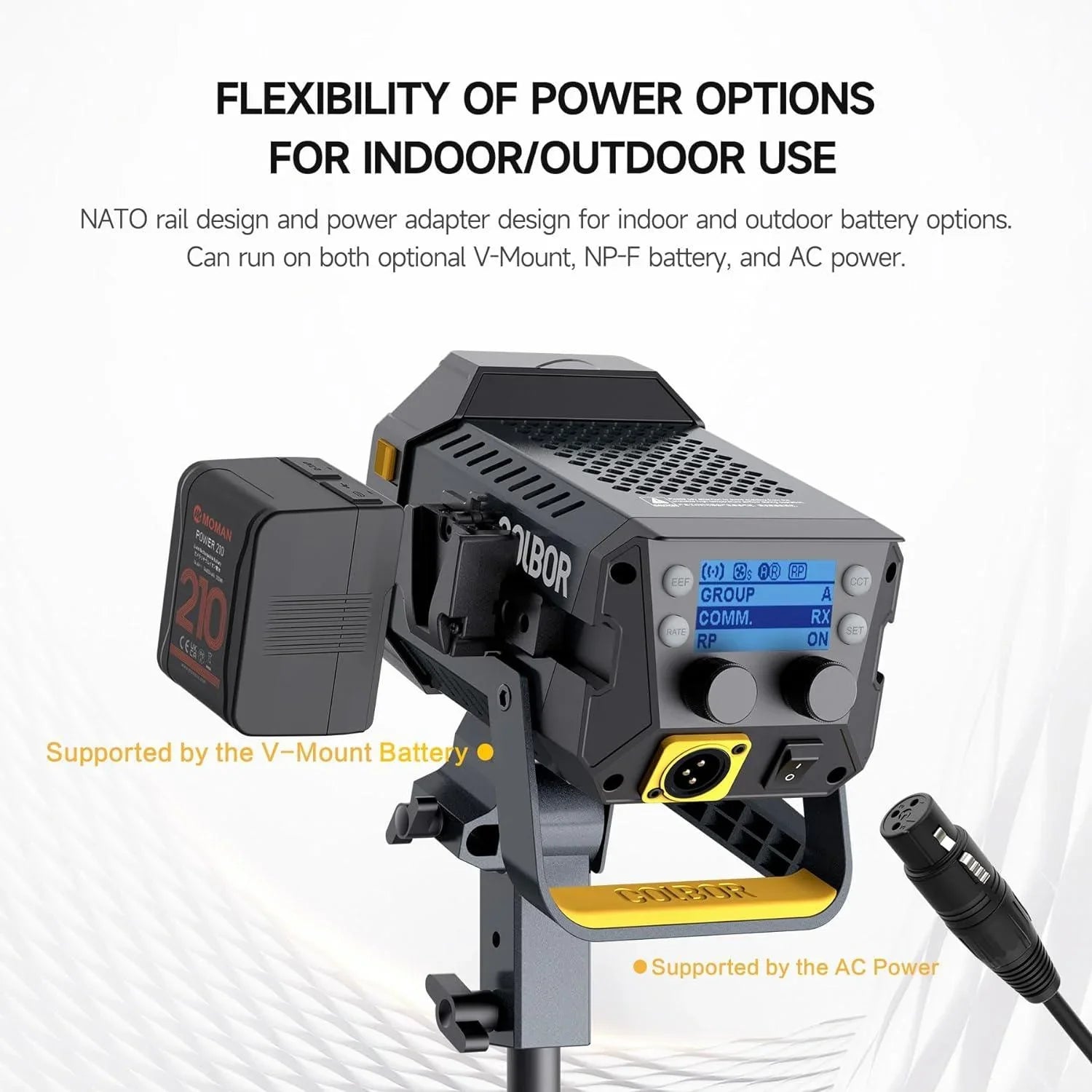 Colbor CL220R 220W RGB Photography Lighting - Vitopal