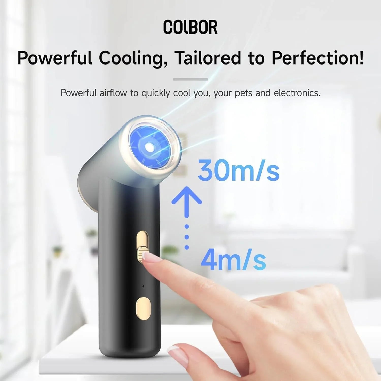 COLBOR Airmaxx A1 Mini Jet Fan Electric Air Duster - Vitopal