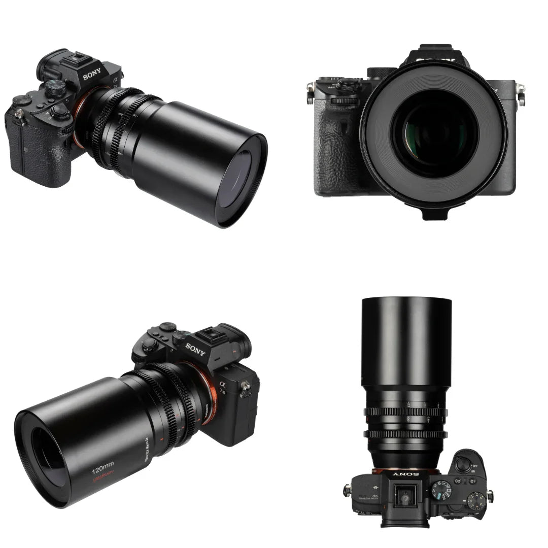 7artisans 120mm T2.9 Macro 2X Full Frame Cine Lens - Vitopal