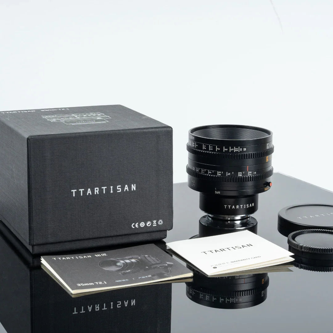 TTartisan 35mm T2.1 Dual-Bokeh Cine Lens - Vitopal
