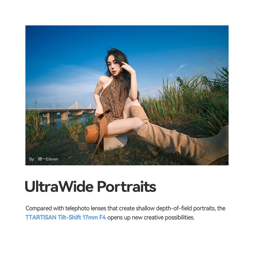 TTArtisan Tilt-Shift 17mm F4 Full Frame Lens