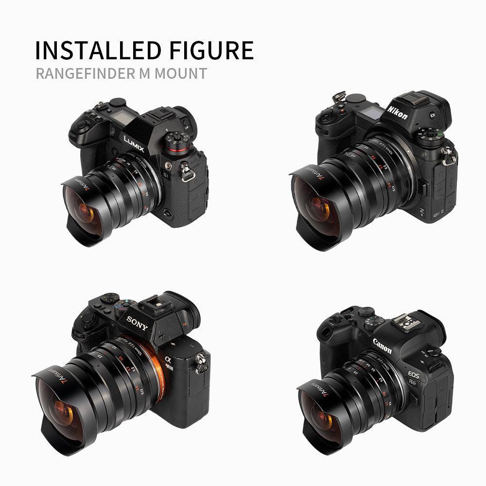7Artisans 10mm F2.8 Fisheye Full-frame Lens