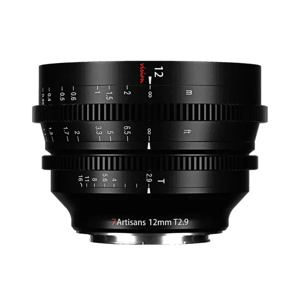 7artisans 12mm T2.9 APS-C Ultra Wide Angle Cinema Lens - Vitopal
