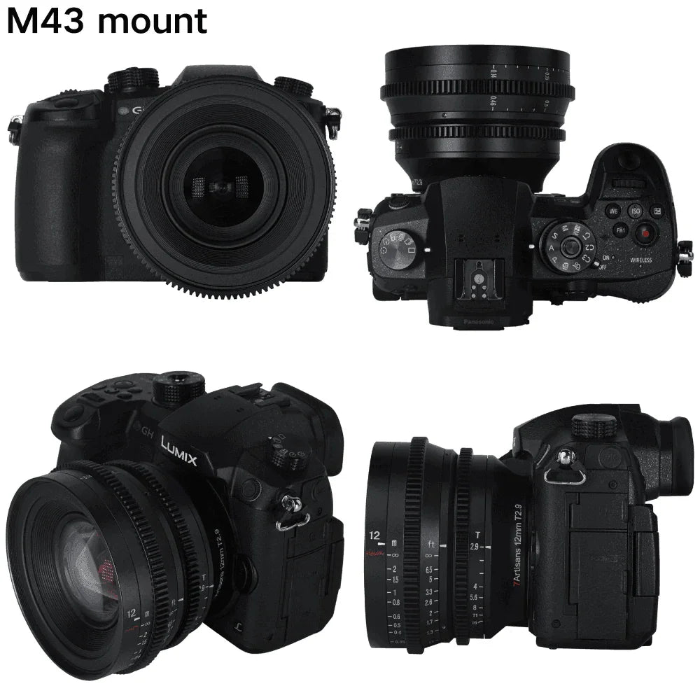 7artisans 12mm T2.9 APS-C Ultra Wide Angle Cinema Lens - Vitopal