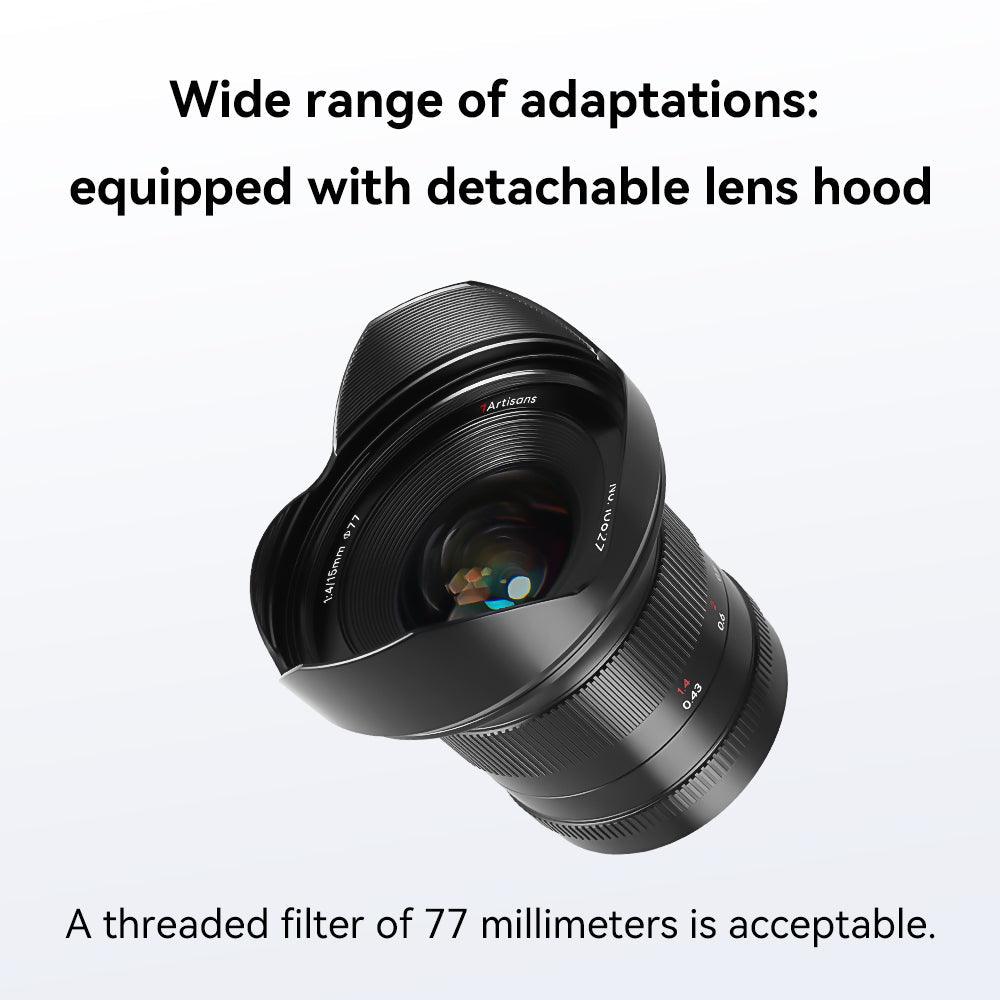 7Artisans 15mm F4 Large Aperture Full-frame lens - Vitopal