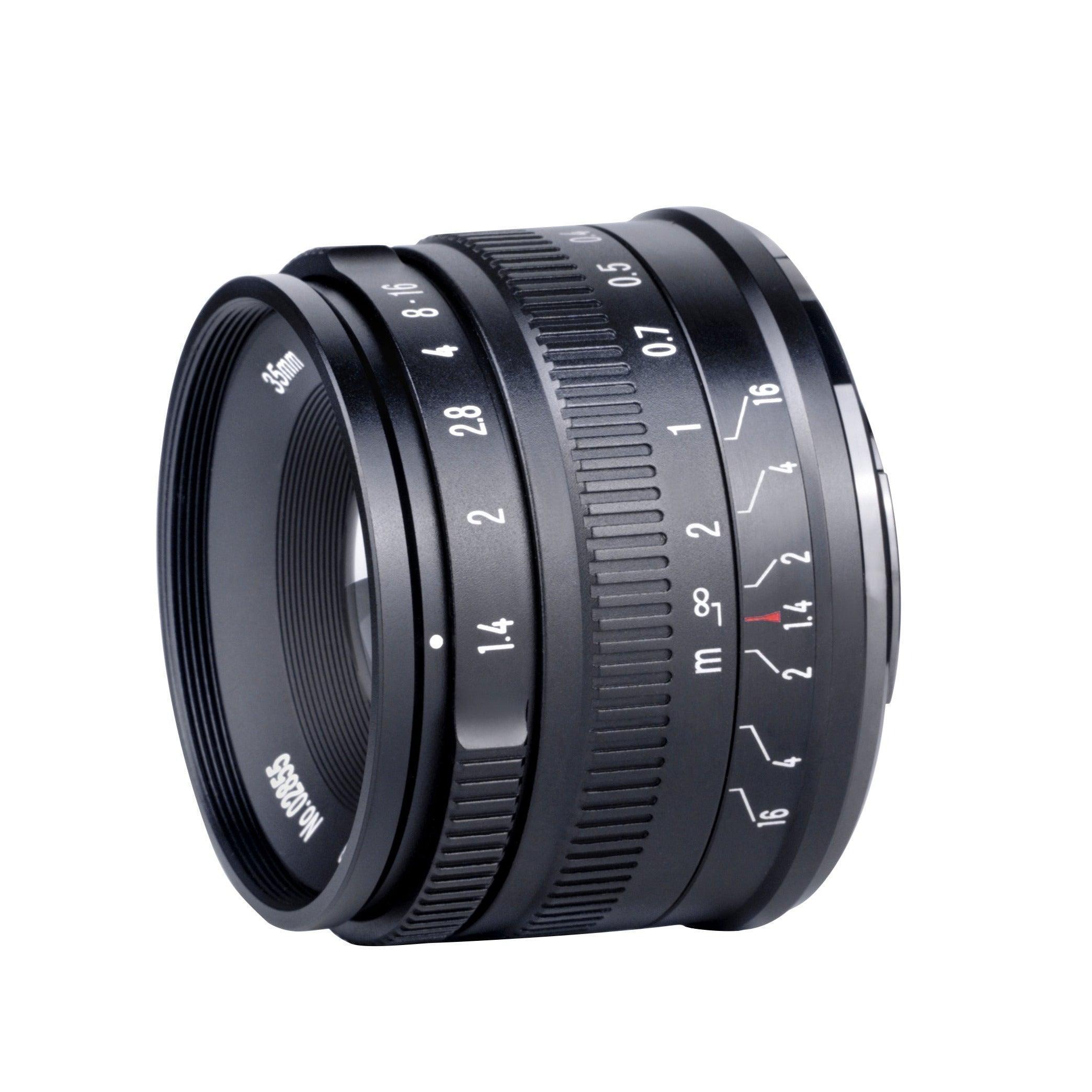 7artisans 35mm F1.4 APS-C Manual Focus Large Aperture Lens - Vitopal
