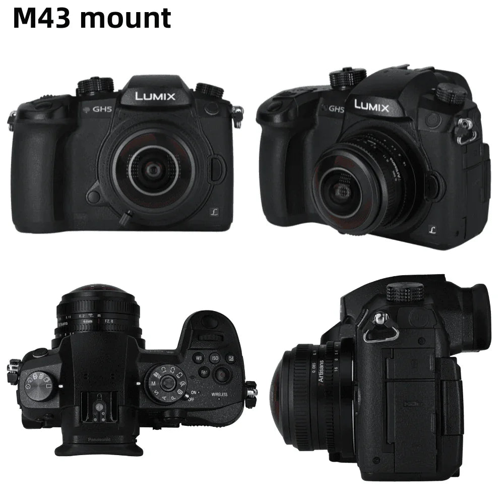 7artisans 4mm F2.8 Circular Fisheye Ultra Wide Angle Lens - Vitopal