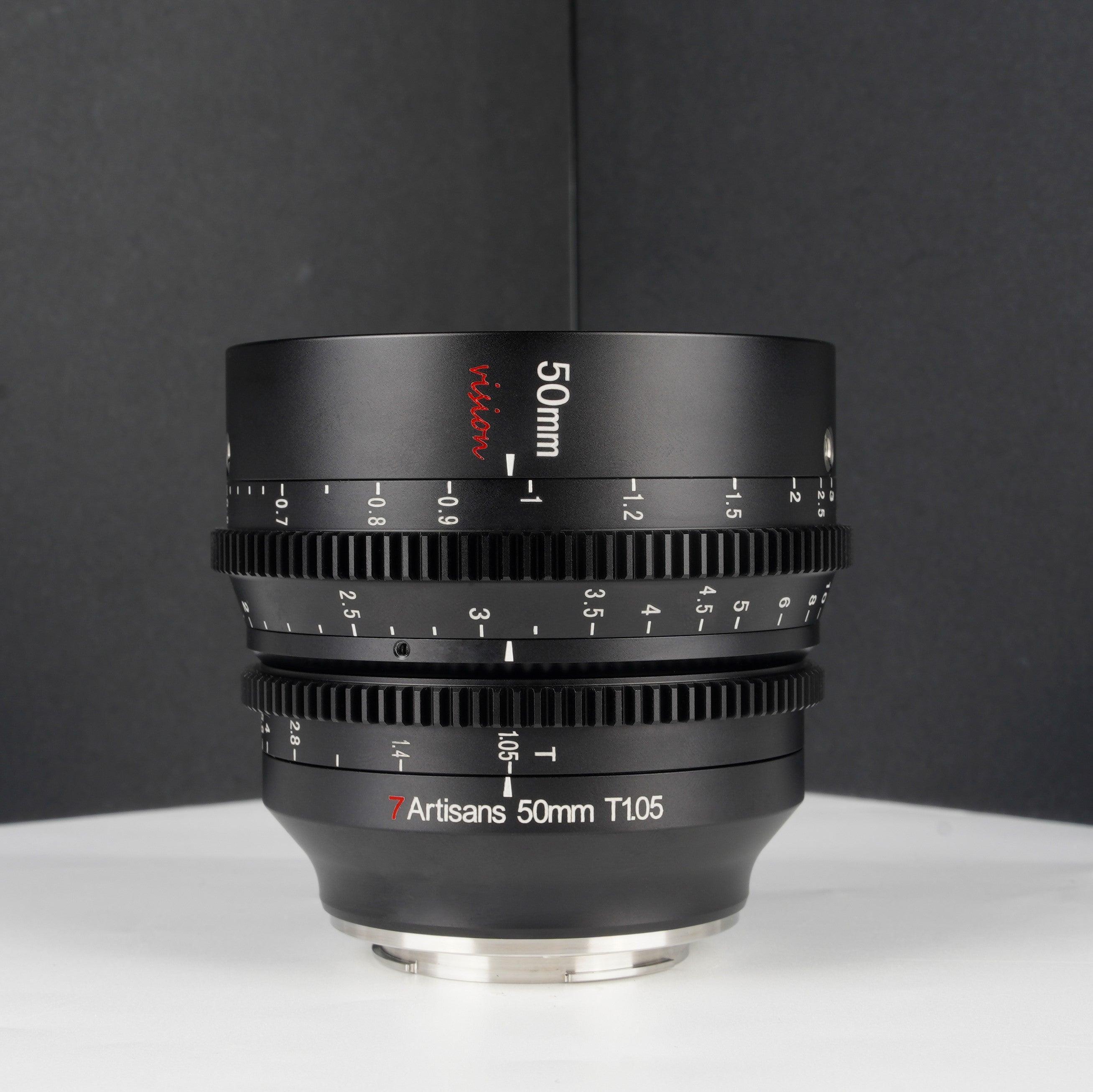 7artisans 50mm T1.05 Large Aperture APS-C Cine Lens - Vitopal
