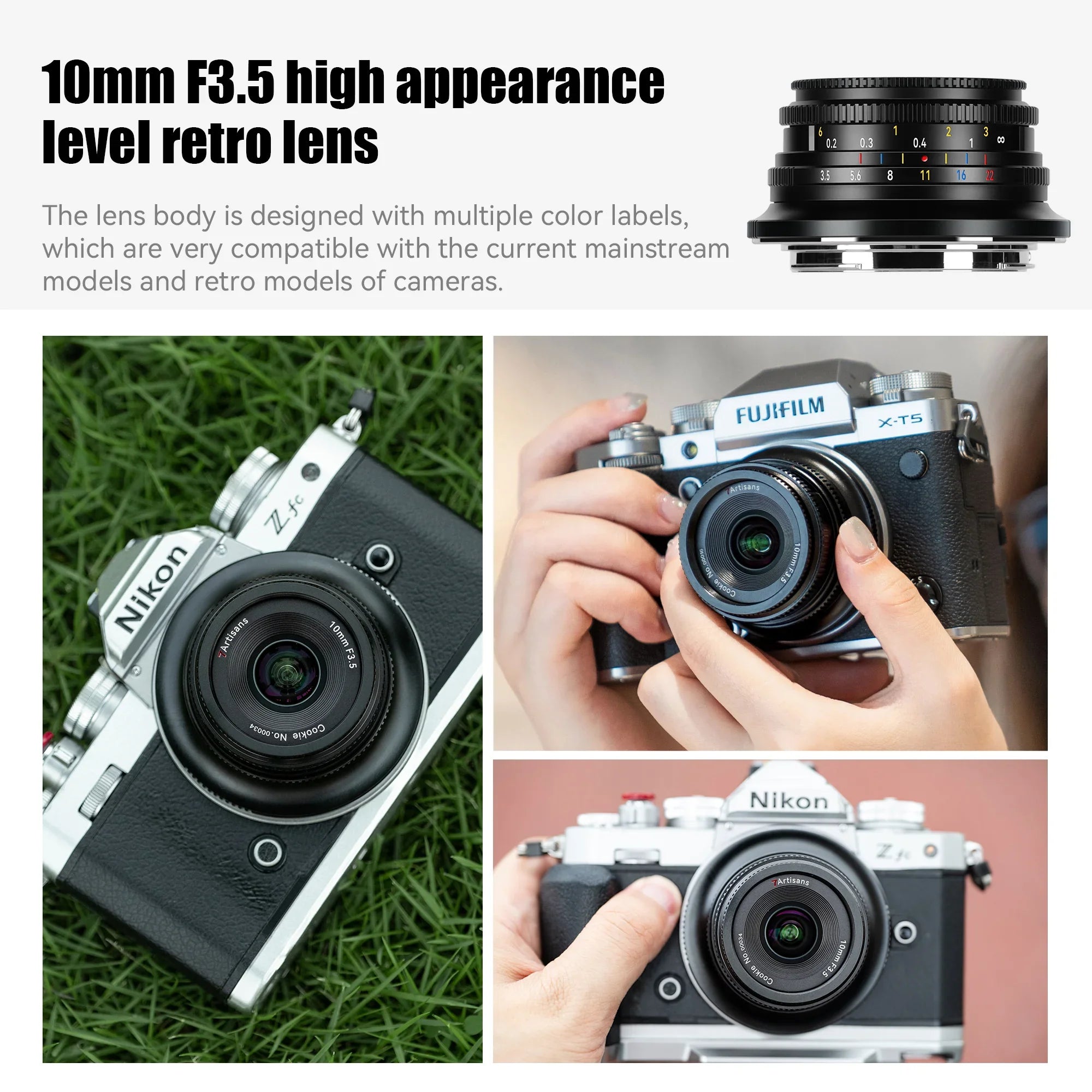 7artisans 10mm F3.5 APS-C Ultra Wide Angle Lens