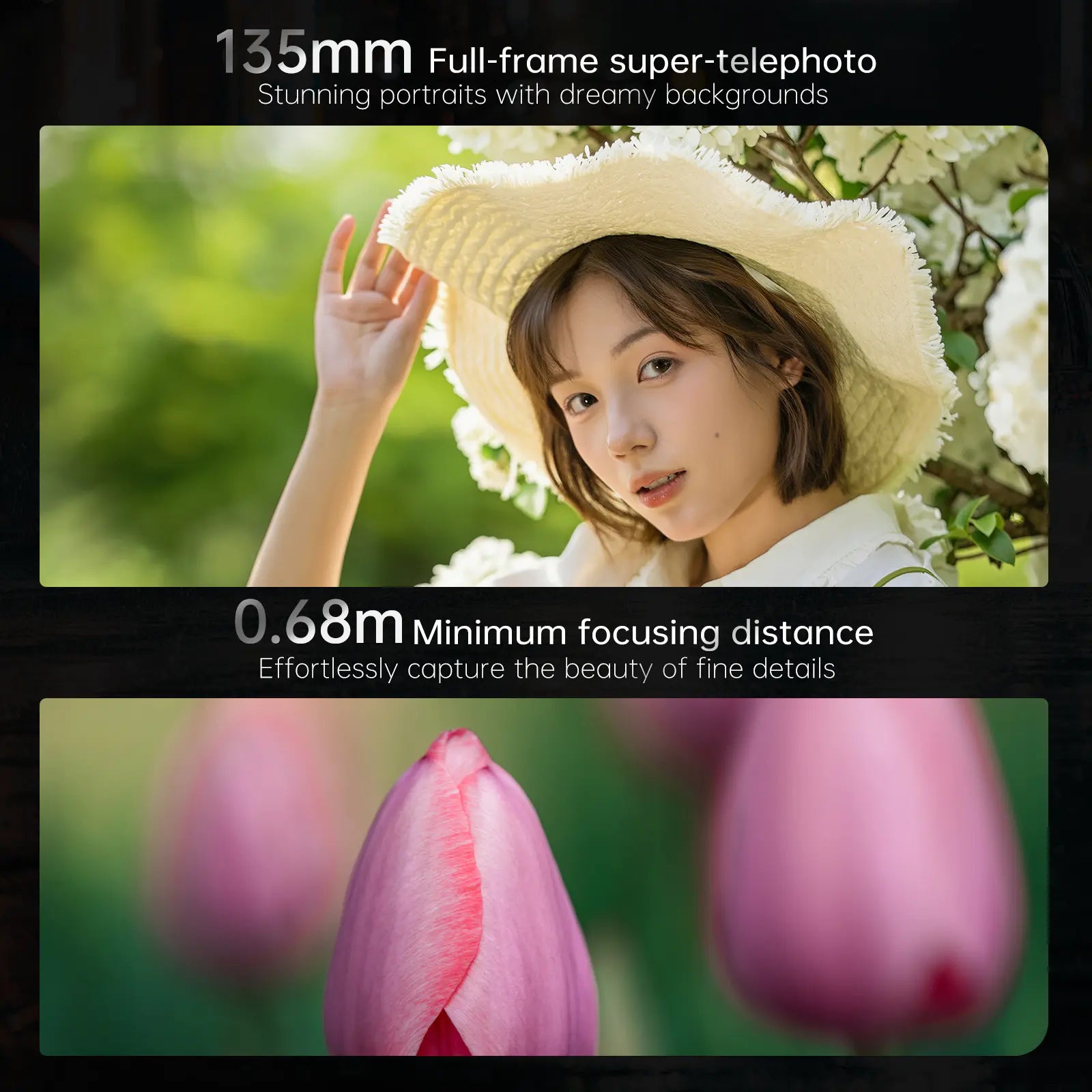 7artisans AF 135mm F1.8 Large Aperture Full Frame Lens