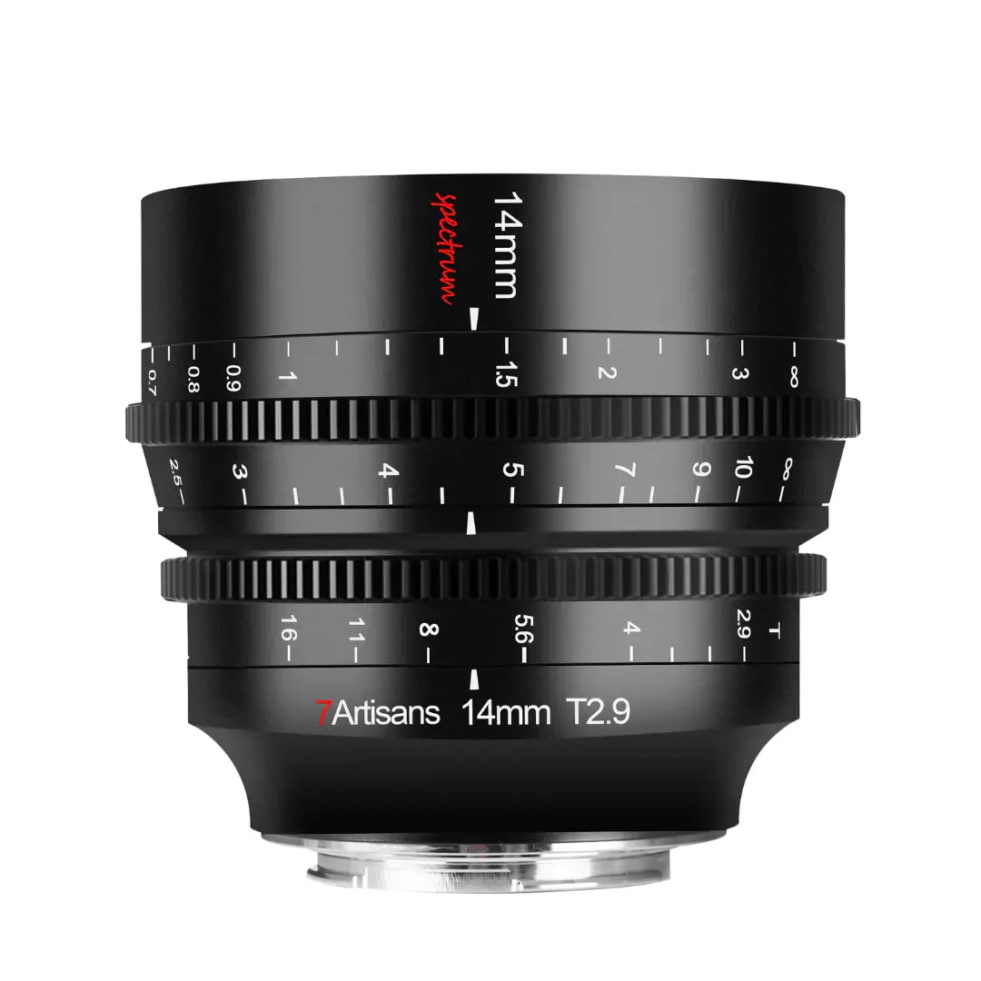 7artisans 14mm T2.9 Ultra Wide Angle Full Frame Cinema Lens - Vitopal